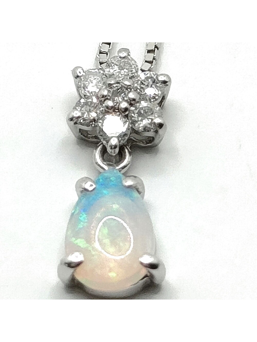 Jewelry Necklace Opal White Gold 5521580